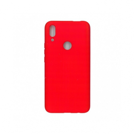 Husa protectie compatibila cu Huawei P Smart Z Liquid Silicone Case Rosu [6]