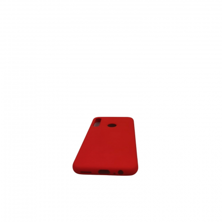 Husa protectie compatibila cu Huawei P40 Lite E Liquid Silicone Case Rosu [10]