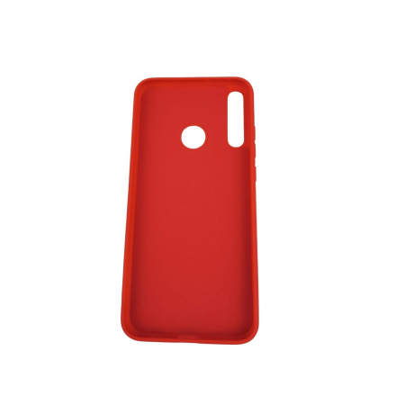 Husa protectie compatibila cu Huawei P40 Lite E Liquid Silicone Case Rosu [12]