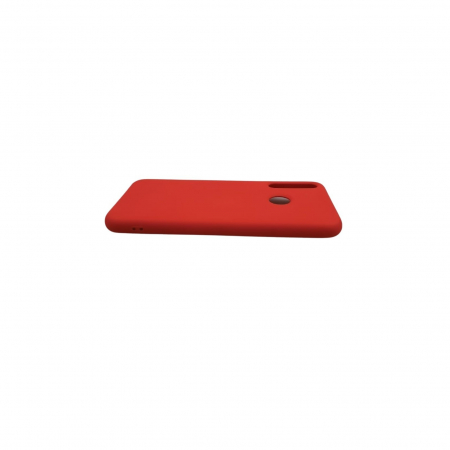 Husa protectie compatibila cu Huawei P40 Lite E Liquid Silicone Case Rosu [6]
