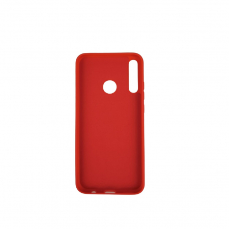 Husa protectie compatibila cu Huawei P40 Lite E Liquid Silicone Case Rosu [3]