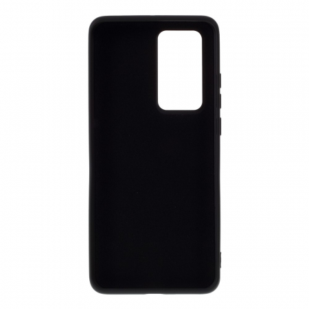 Husa protectie compatibila cu Huawei P40 Pro Liquid Silicone Case Negru [3]