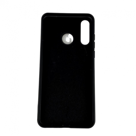 Husa protectie compatibila cu Huawei Y6 2019 Liquid Silicone Case Negru [3]