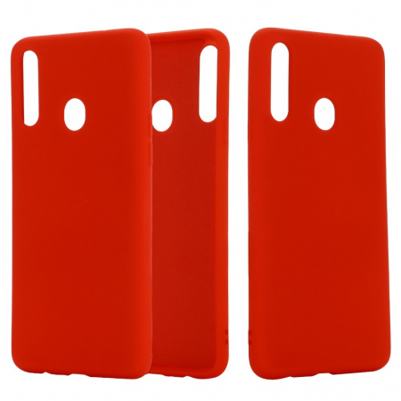 Huse de telefoane - Husa protectie compatibila cu Samsung A20E Liquid Silicone Case Rosu