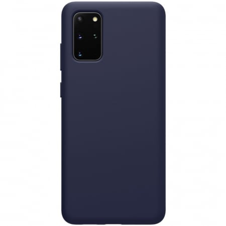 Huse de telefoane - Husa protectie compatibila cu Samsung S20 Liquid Silicone Case Albastru inchis