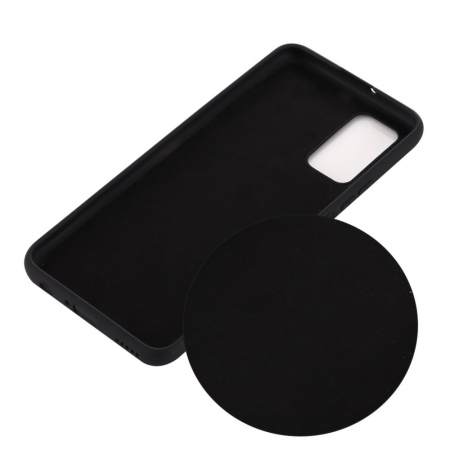 Husa protectie compatibila cu Samsung S20 Liquid Silicone Case Negru [3]