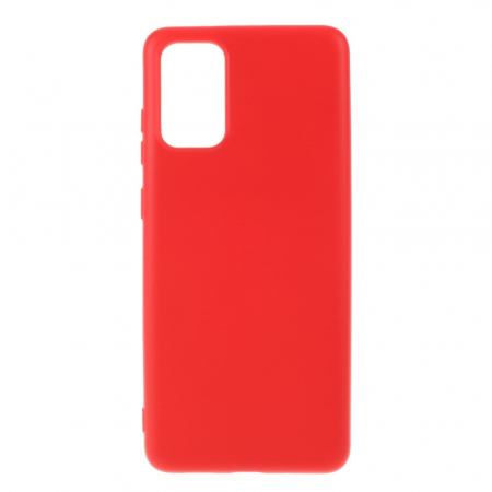 Huse de telefoane - Husa protectie compatibila cu Samsung S20 Liquid Silicone Case Rosu