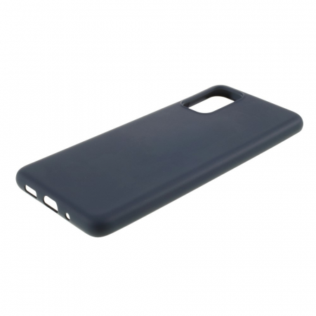 Husa protectie compatibila cu Samsung S20 Plus Liquid Silicone Case Albastru inchis [4]