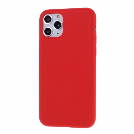 Husa protectie Flippy compatibila cu Apple iPhone 11 Liquid Silicone Case Rosu [2]