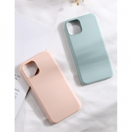 Husa protectie Flippy compatibila cu Apple iPhone 11 Liquid Silicone Case Rosu [21]