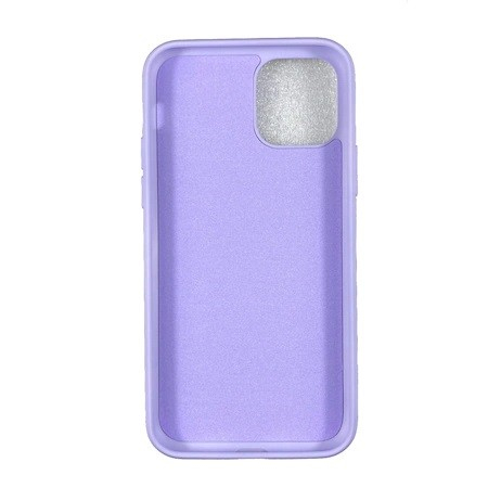 Husa protectie Flippy compatibila cu Apple iPhone 11 Pro Liquid Silicone Case Mov [1]