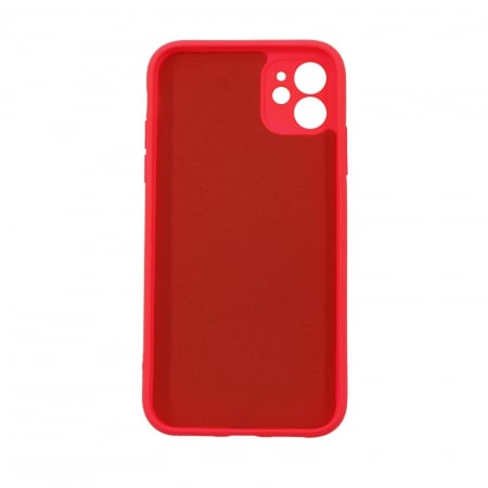 Husa protectie, Flippy, compatibila cu Apple iPhone 11 Pro Liquid Silicone Fucshia [1]