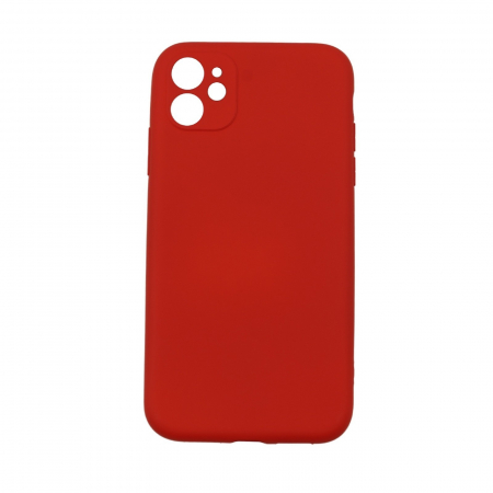 Huse de telefoane - Husa protectie Flippy compatibila cu Apple iPhone 12 Liquid Silicone Case Rosu