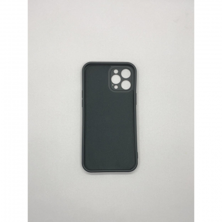 Husa protectie Flippy compatibila cu Apple iPhone 12 Pro Max Liquid Silicone Ring cu suport rotativ Negru [7]