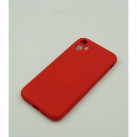 Husa protectie, Flippy, compatibila cu Apple iPhone 12 Pro Max Liquid Silicone Rosu [2]