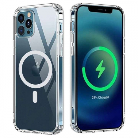 Huse de telefoane - Husa protectie Flippy compatibila cu Apple iPhone 12 Pro Max Mag Safe Silicone Transparent