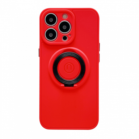 Huse de telefoane - Husa protectie Flippy compatibila cu Apple iPhone 13 Mini Mag Safe Silicone Rosu