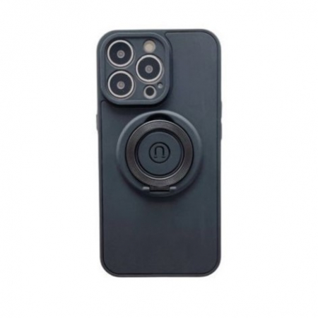 Huse de telefoane - Husa protectie Flippy compatibila cu Apple iPhone 13 Pro Mag Safe Silicone Negru