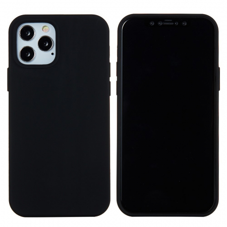 Huse de telefoane - Husa protectie Flippy compatibila cu Apple iPhone 13 Pro Max Liquid Silicone Negru