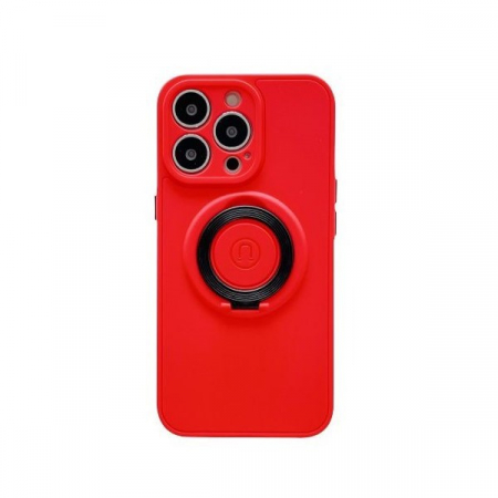 MagSafe Silicone Case - Husa protectie Flippy compatibila cu Apple iPhone 13 Pro Max Mag Safe Silicone Rosu