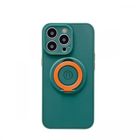 Huse de telefoane - Husa protectie Flippy compatibila cu Apple iPhone 13 Pro Max Mag Safe Silicone Verde