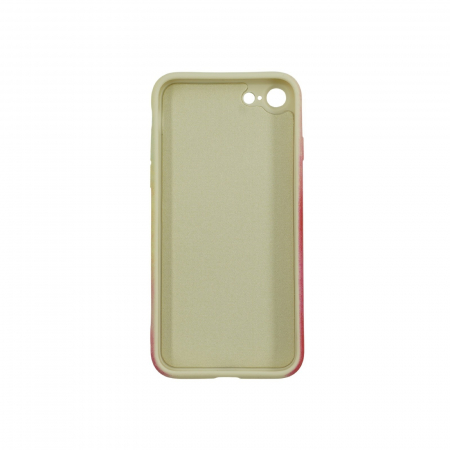 Husa protectie Flippy compatibila cu Apple iPhone XR Tpu Ombre, Roz/Galben [6]