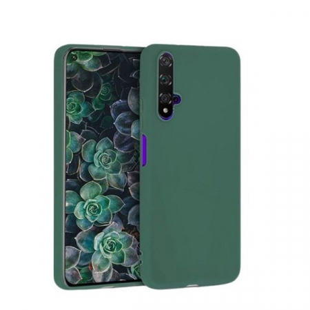 Huse de telefoane - Husa protectie Flippy compatibila cu Huawei Nova 5T Liquid Silicone Case Verde