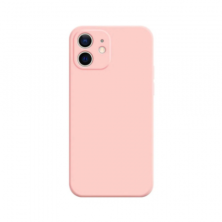 GSM - Husa protectie Flippy compatibila cu Huawei P Smart 2020 Liquid Silicone Case Roz