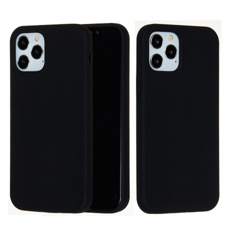 Husa protectie Flippy compatibila cu Huawei P30 Lite Liquid Silicone Case Negru [9]