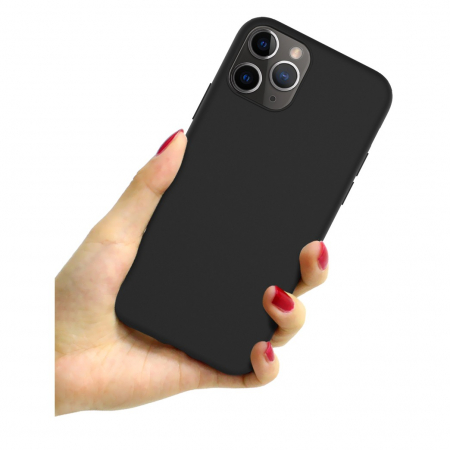 Husa protectie Flippy compatibila cu Samsung A03s Matte Tpu Negru Mat [1]
