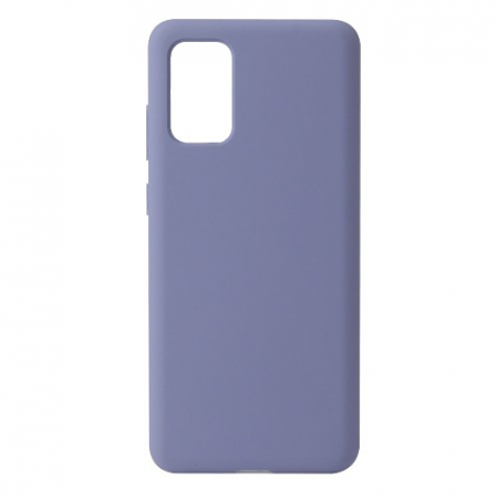 Husa protectie Flippy compatibila cu Samsung Galaxy A51 4G Liquid Silicone Case Mov [1]