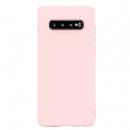 Huse de telefoane - Husa protectie Flippy compatibila cu Samsung Galaxy S10 Matte Tpu Roz