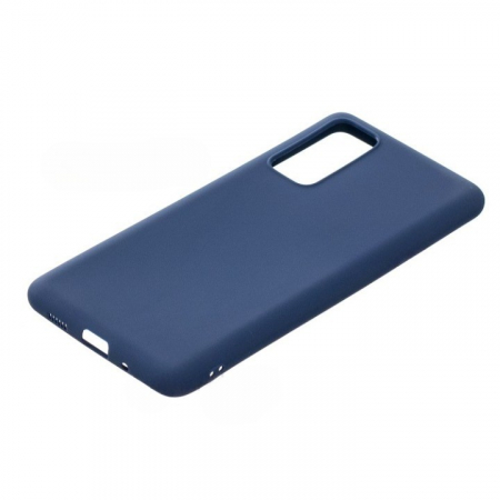 Husa protectie Flippy compatibila cu Samsung Galaxy S21 Ultra Liquid Silicone Case Albastru [1]