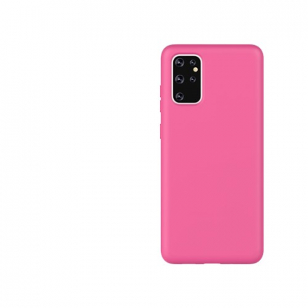 Husa protectie Flippy compatibila cu Samsung Galaxy S21 Ultra Liquid Silicone Case, Fuchsia [1]