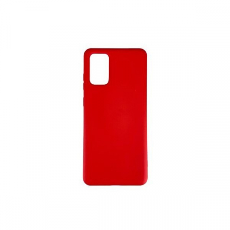 GSM - Husa protectie Flippy compatibila cu Samsung Galaxy S21 Ultra Liquid Silicone Case Rosu