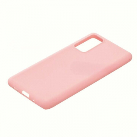 Husa protectie Flippy compatibila cu Samsung Galaxy S21 Ultra Liquid Silicone Case Roz [3]