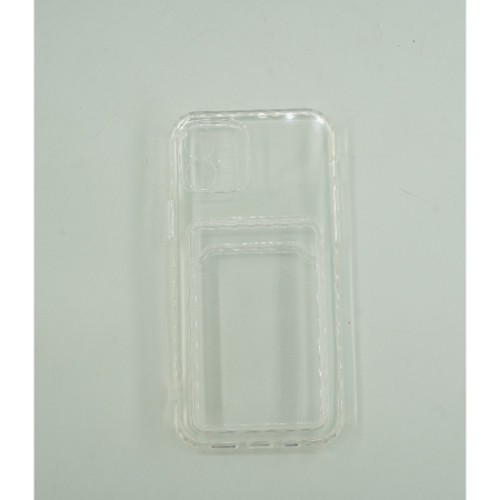 Husa protectie Flippy cu suport card compatibila cu Samsung Galaxy S10 Plus Transparent [3]