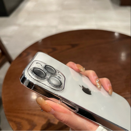 Husa protectie Flippy pentru Apple iPhone 11, MagSafe Silicone, Protectie si folie camera inclusa, protectie camera, Transparent [3]