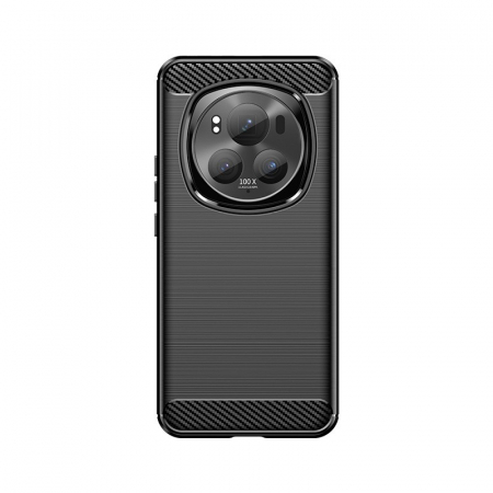 Huse de telefoane - Husa Protectie, Flippy, pentru Honor Magic 6 Pro, TPU Carbon, Negru