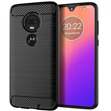 Huse de telefoane - Husa Protectie, Flippy, pentru Motorola Moto G22, TPU Carbon, Negru