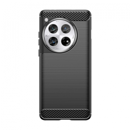 Huse de telefoane - Husa Protectie, Flippy, pentru OnePlus 12, TPU Carbon, Negru