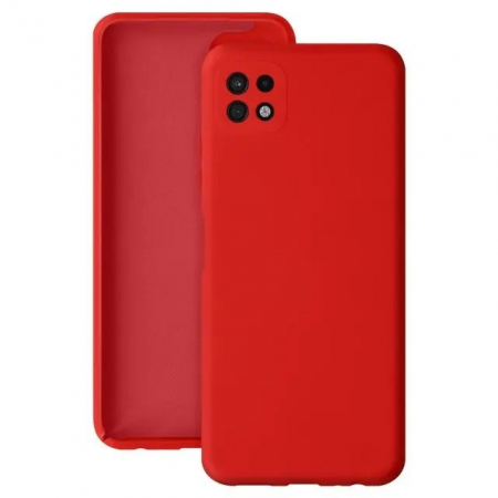 Huse de telefoane - Husa protectie Flippy pentru Samsung A22 5G Liquid Silicone Rosu