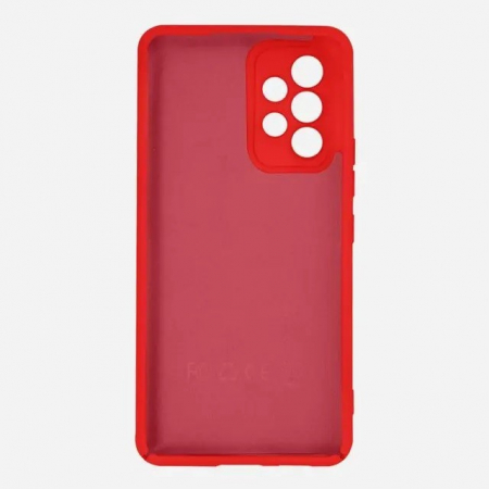 Husa protectie Flippy pentru Samsung A53 5G Liquid Silicone Rosu [8]