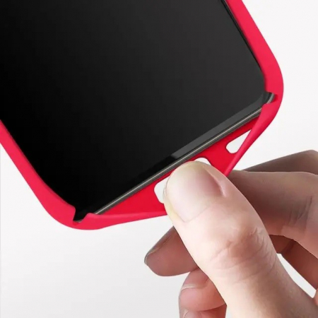 Husa protectie Flippy pentru Samsung A53 5G Liquid Silicone Roz Fuchsia/Roz [2]