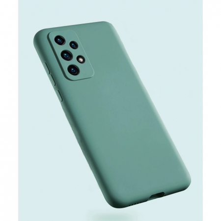 Husa protectie Flippy pentru Samsung A53 5G Liquid Silicone Verde [4]