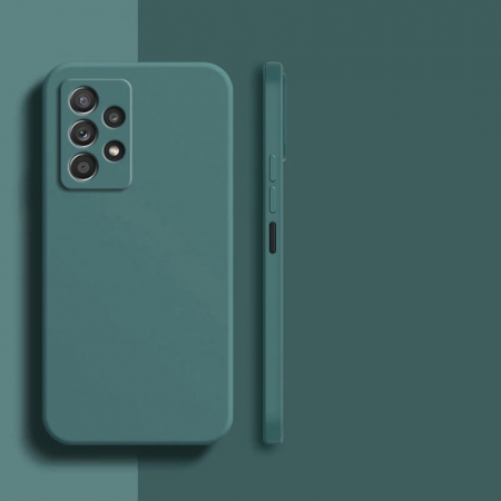 Husa protectie Flippy pentru Samsung A53 5G Liquid Silicone Verde [6]
