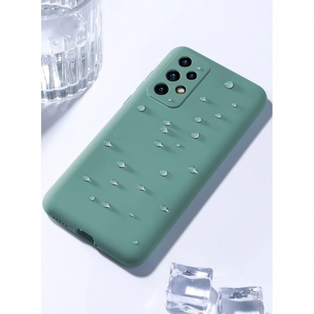 Husa protectie Flippy pentru Samsung A53 5G Liquid Silicone Verde [3]