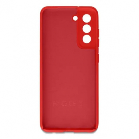 Husa protectie Flippy pentru Samsung S21 FE Liquid Silicone Rosu [1]