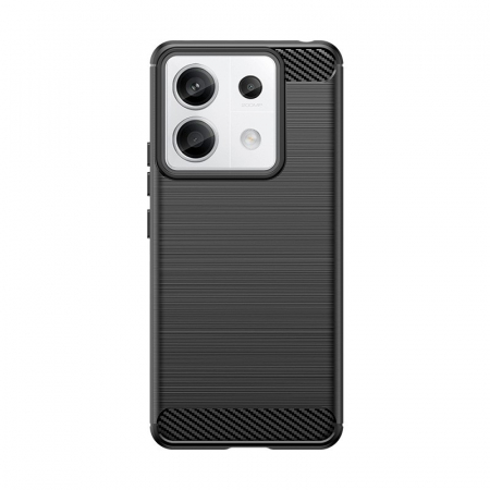 Huse de telefoane - Husa Protectie, Flippy, pentru Xiaomi Redmi Note 13 Pro+, TPU Carbon, Negru