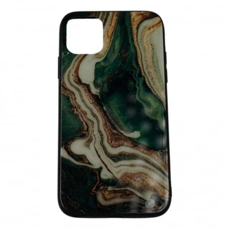 GSM - Husa protectie pentru Apple iPhone 11 Pro Marble Glass Model 3